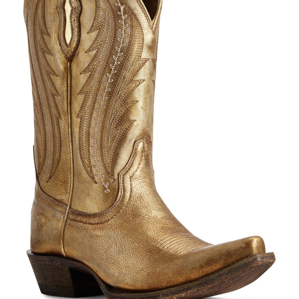 Ariat Gold Western Boots